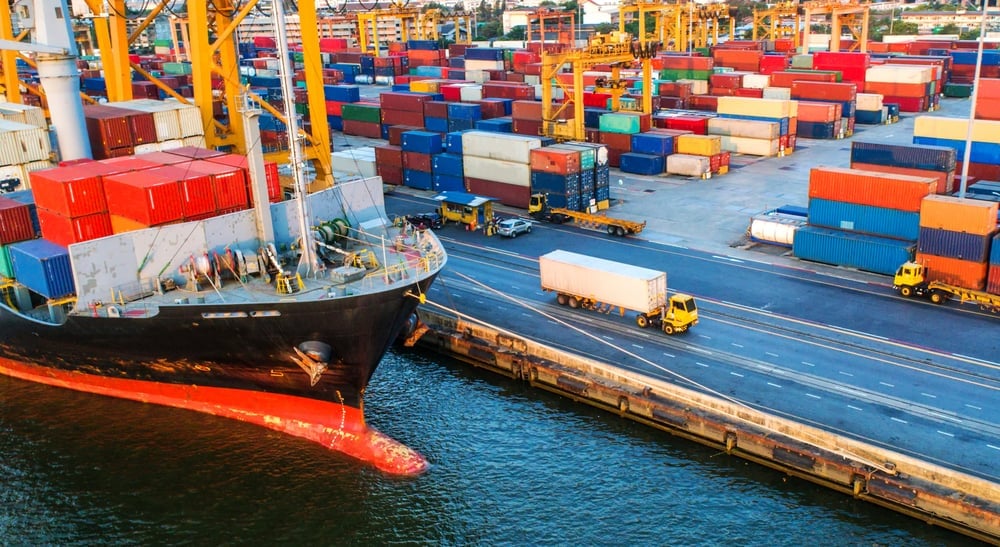 Freight forwarding services showing global logistics coordination and cargo transportation management